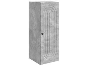 Armoire     <strong></strong> <strong></strong> coloris argenté largeur 33 cm