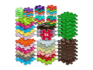 Tapis sensoriel muffik ensemble diamond - 49 pièces