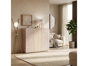 Meuble à chaussures 1 paire(s)  <strong>AHD AMAZING HOME DESIGN</strong>  <strong></strong> coloris beige