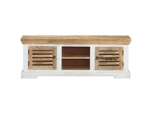 Meuble tv coloris marron 110 cm <strong></strong>  <strong></strong>
