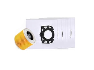 Vacuum cleaner bags filter for karcher wd2 plus wd3 wd3s kfi 357 se4001 se4002 ka 40 replacement bag 2.863-314.0