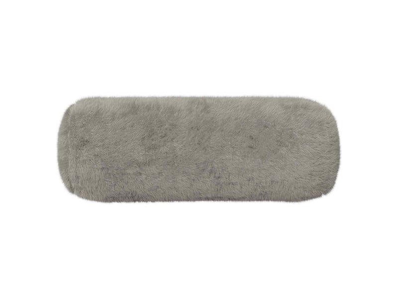 Lot de 6 housses de coussin heerlen gris clair ø 15 x 40 cm cf49631 - Conforama D