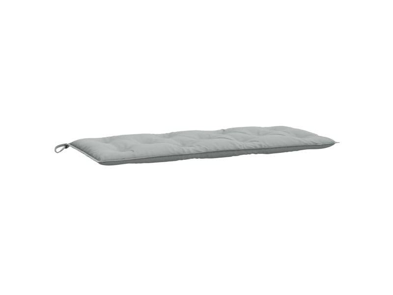  Coussin de banc de jardin, coussin d'assise gris clair mélangé 120x50x7 cm tissu cf52734  - Conforama A
