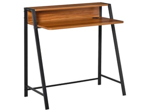 Bureau enfant MEULVA  84 cm coloris bois foncé