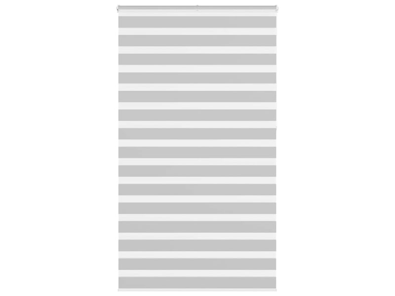 Store zèbre, store de fenêtre gris clair largeur du tissu 120,9 cm polyester cf48454  - Conforama B