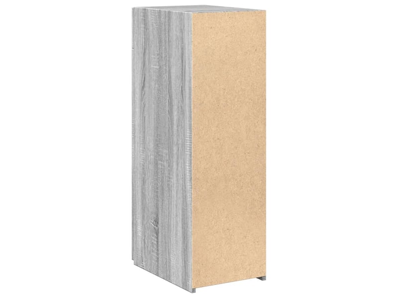  Buffet - bahut - meuble de rangement sonoma gris 30x42,5x93 cm bois d'ingénierie  - Conforama D