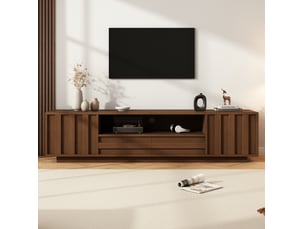 Meuble tv coloris marron 180 cm REDOM  