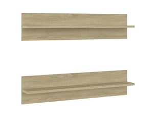 Etagère 80 cm coloris marron  