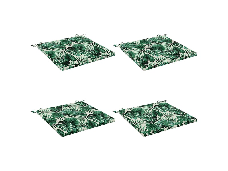 Lot de 4 coussins de siège, coussins d'assise soest 100 % polyester cf60172 - Conforama A