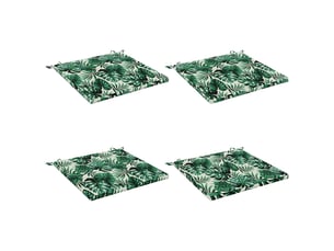 Lot de 4 coussins de siège, coussins d'assise soest 100 % polyester cf60172