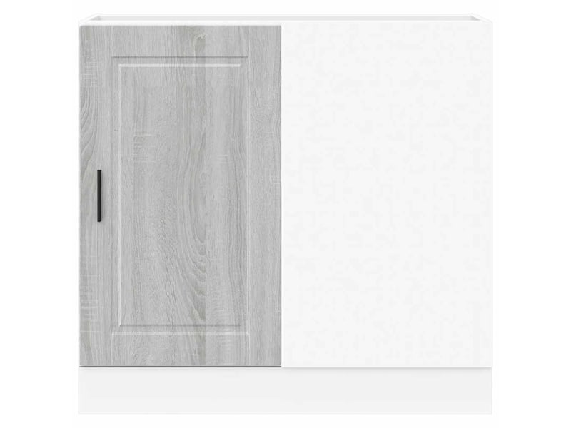  Meuble de rangement, armoire de cuisine porto sonoma gris bois d'ingénierie shl4801  - Conforama D