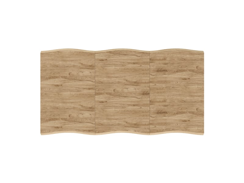  Table à manger 180x78x75 cm - 6 places - 4 à 6 personnes - mdf - usage quotidien - design moderne - pour repas en famille - bois naturel CozyNest - Conforama E