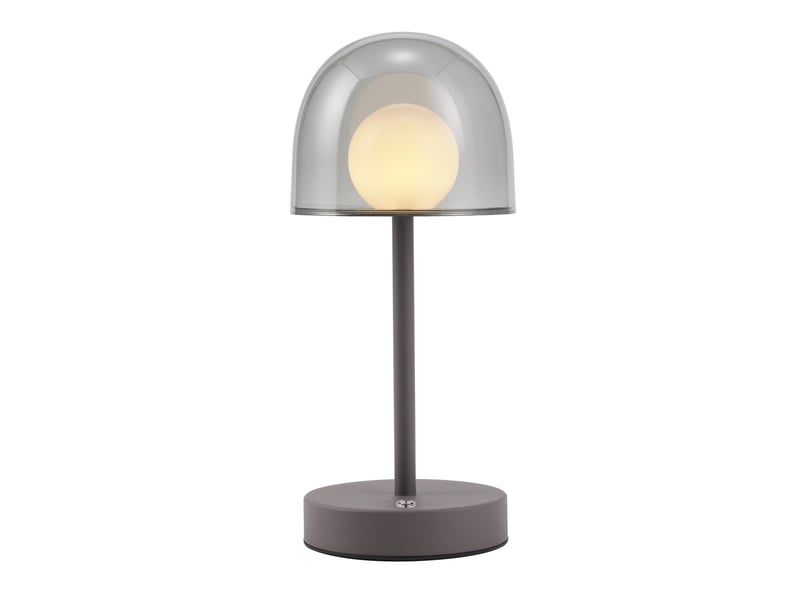  Zmh lampe de table tactile sans fil lampe de chevet led intensité variable pour bureau  - Conforama A