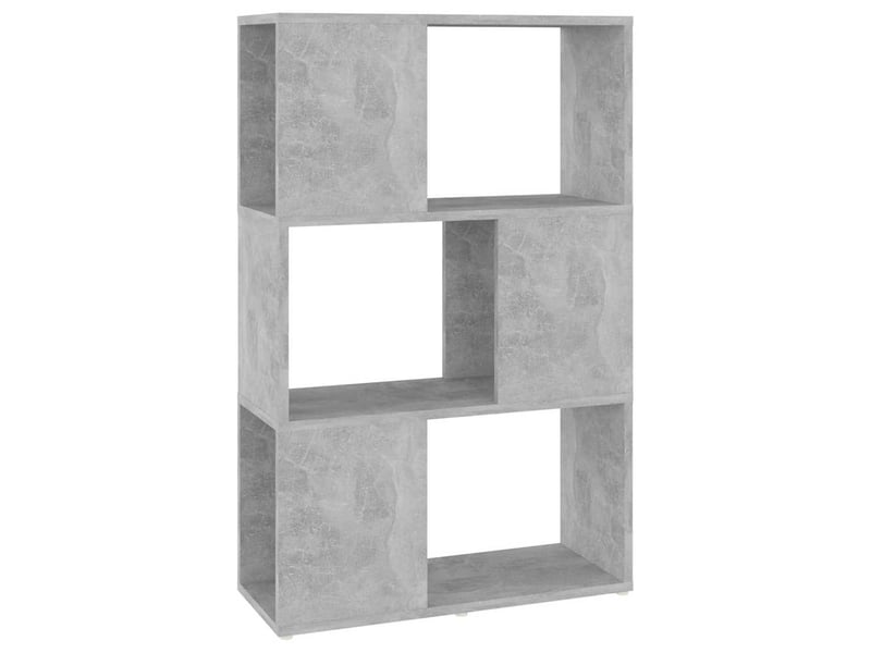  Bibliothèque, séparateur de pièce gris 60x24x94 cm  - Conforama A
