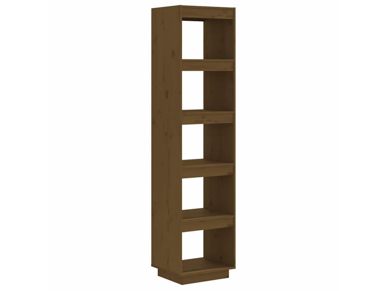  Bibliothèque, étagère de rangement marron miel 40x35x167 cm pin solide  - Conforama A