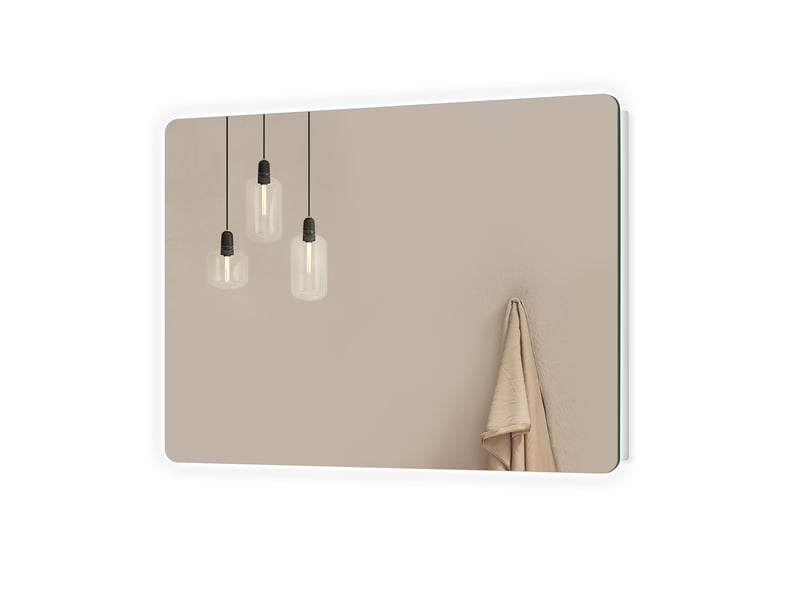  Emke miroir led salle de bain 50 x 70 cm, verre sans cuivre, blanc froid 6500k  - Conforama A