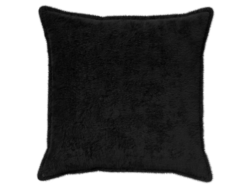  Lot de 2 housses de coussin houten noir 60 x 60 cm cf49352  - Conforama C