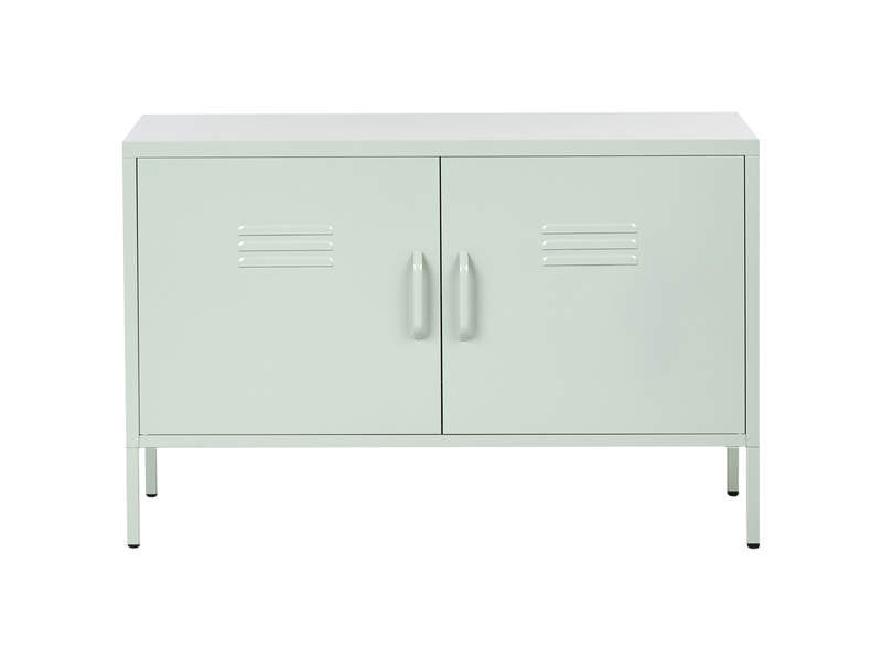 Meuble de rangement uria métal vert menthe  - Conforama E