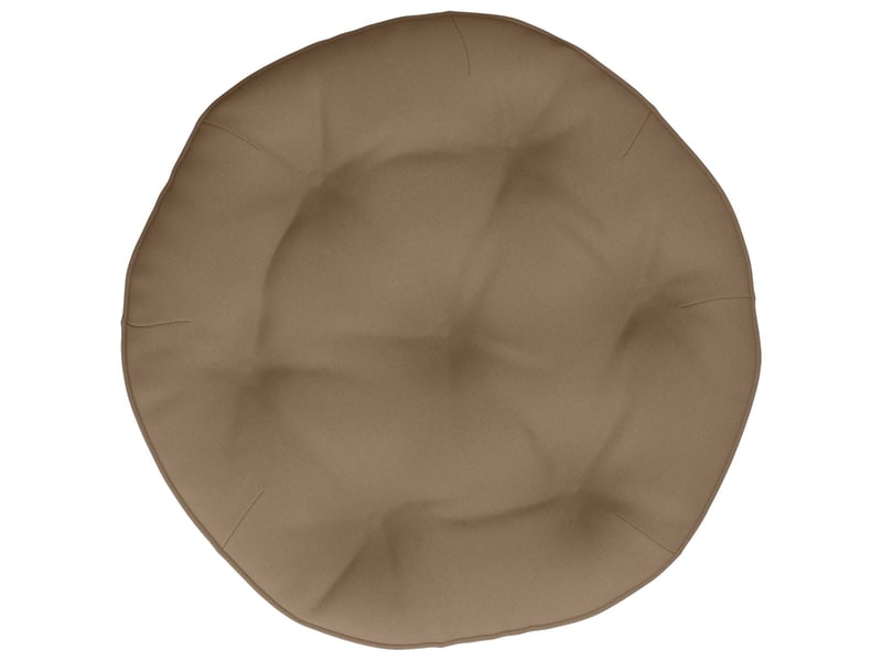  Coussin de chaise suspendue, coussin d'assise vianen 100 % polyester taupe cf54299  - Conforama D
