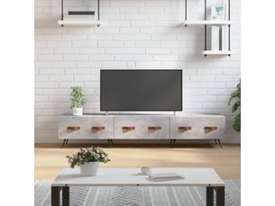 Meuble tv coloris gris 150 cm <strong></strong>  <strong></strong>