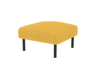 Pouf / repose pied <strong></strong> <strong>Morn Vibe</strong> orange