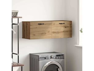 Armoire     <strong></strong> <strong></strong> coloris bois clair largeur 100 cm