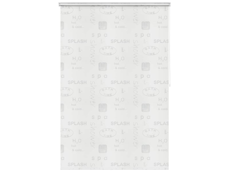 Store enrouleur, store roulant de douche 140x240 cm éclaboussures cf47273 - Conforama A
