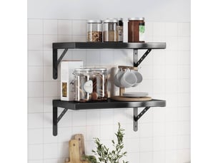 Etagère coloris noir <strong></strong> <strong></strong>