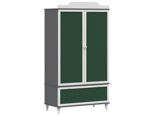 Armoire de rangement créatif pour enfants roros gris et blanc shl97266