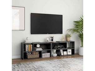 Meuble tv coloris gris 149 cm <strong></strong>  <strong></strong>