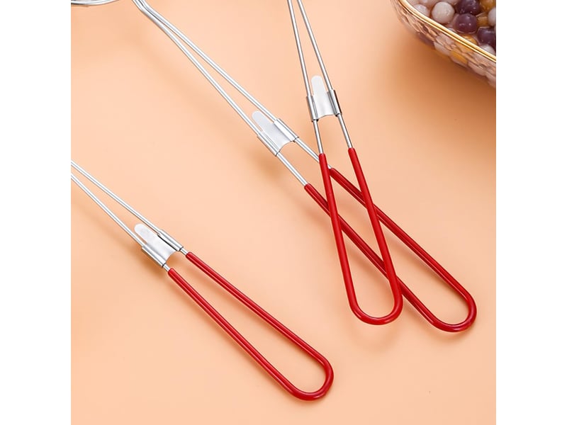 Cuillère-filtre à thé boba lait en acier inoxydable rouge,poignée passoire durable pour perles,1 pièce - Conforama C