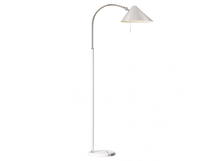 Lampadaire fabrilamp empire e27 coloris blanc 167 x 30 x 85 cm