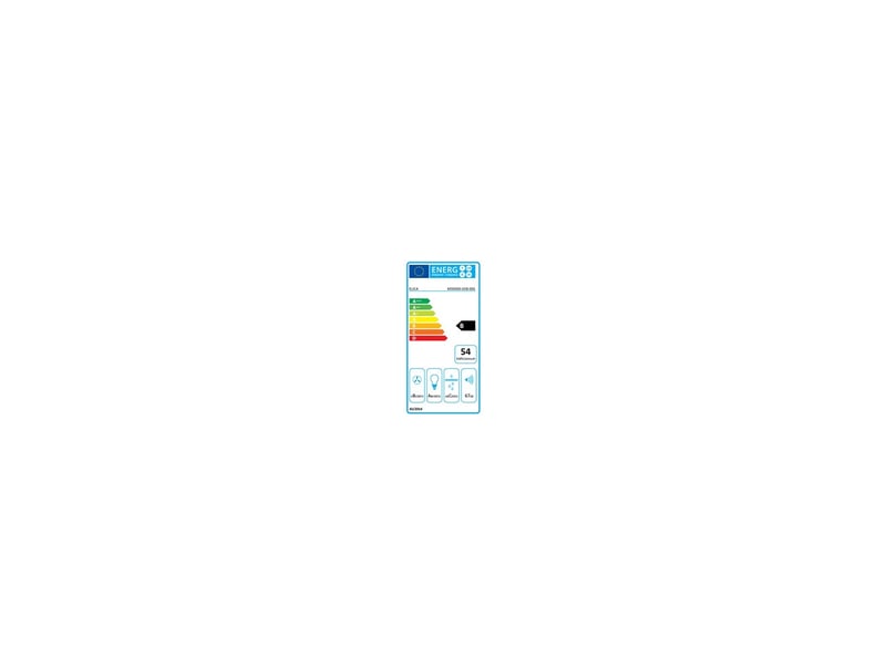  Hotte ilot 50 cm blanche mate soft light 3 vitesses led 2x2,5 w 8238090 - Conforama E