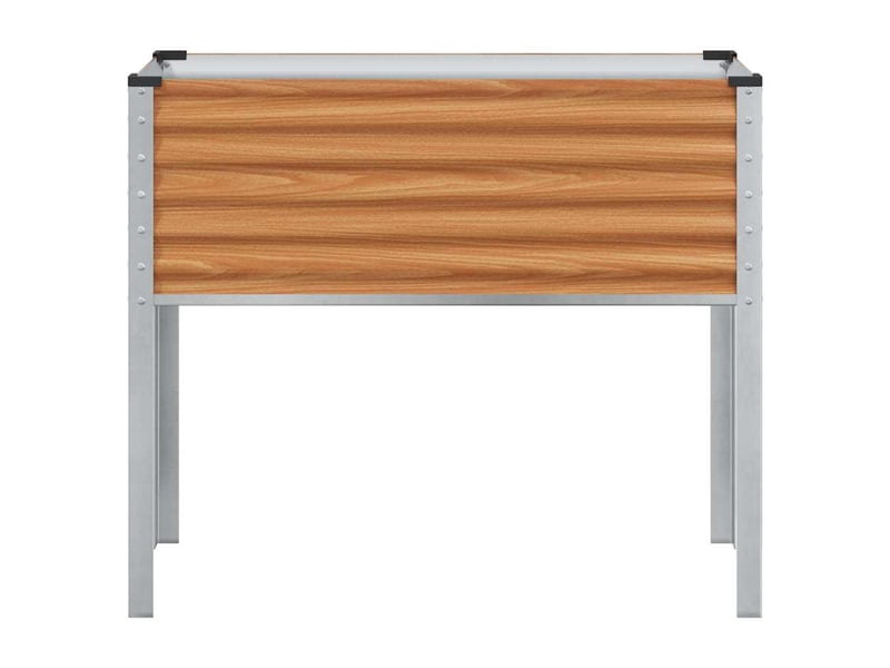  Jardinière - cache-pot de jardin marron clair 100 x 45 x 90 cm  - Conforama E