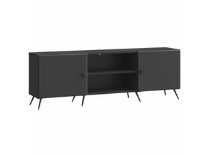 Meuble tv coloris noir 150 cm <strong></strong>  <strong></strong>