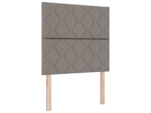 Tete de lit A poser largeur 100 cm   taupe