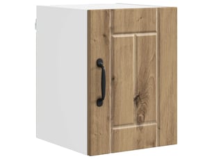 Meuble mural de cuisine, armoire de cuisine chêne artisanal 30x31x40cm shl7519