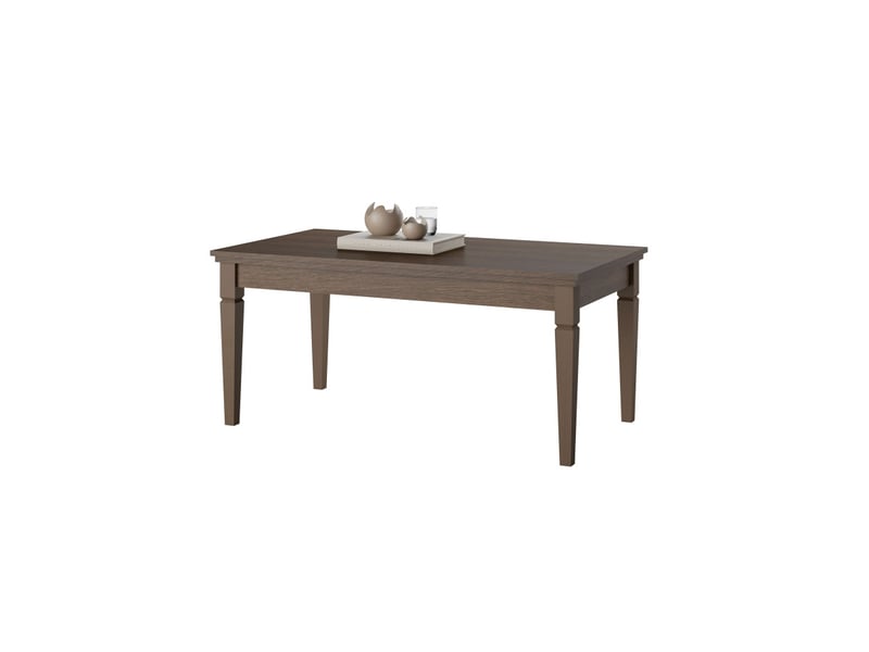  Table basse volterra 110x60cm - marron VOLTERRA - Conforama E