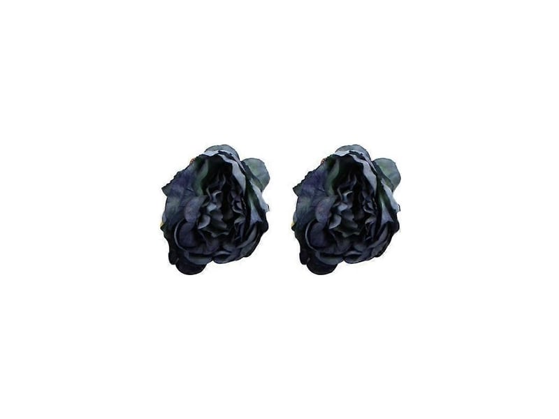  Lot de 2 têtes de pivoines artificielles pour mariage, loisirs créatifs, décoration de bureau.vert  - Conforama B