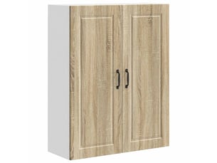 Meuble mural de cuisine, armoire de cuisine chêne sonoma 80x31x100cm shl3382