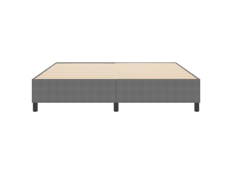 Lit double- lit adulte - cadre de lit plateforme gris clair 180 x 200 cm - Conforama D