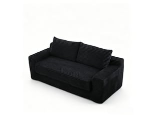 Deplimousse convertible 2 places <strong>SAPGAKS</strong> <strong></strong> noir