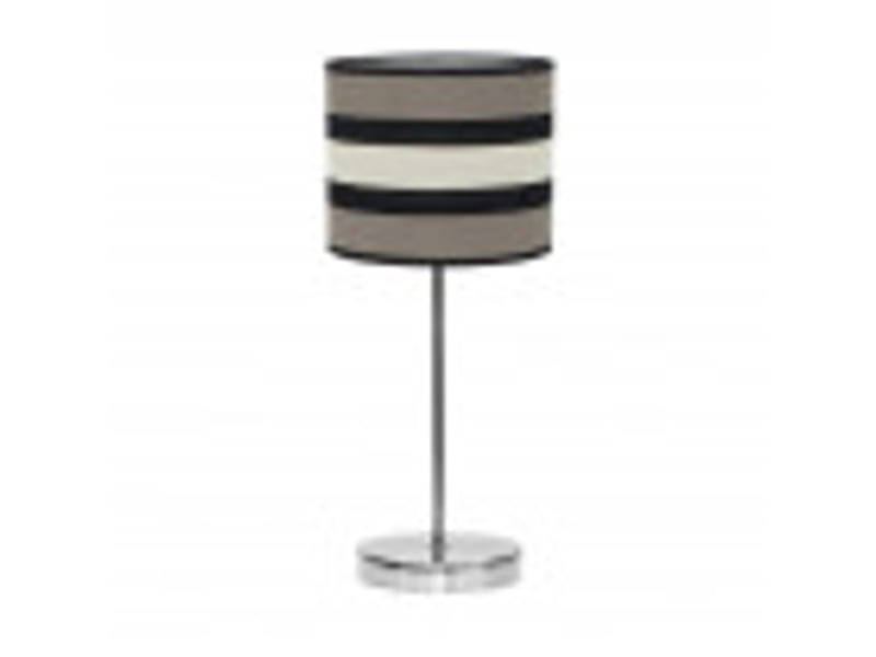  Lampe à poser fabrilamp karla taupebeige 1 x e14 42 x 17 x 17 cm 171271058 - Conforama B