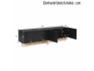 Meuble tv coloris noir <strong></strong> <strong></strong>