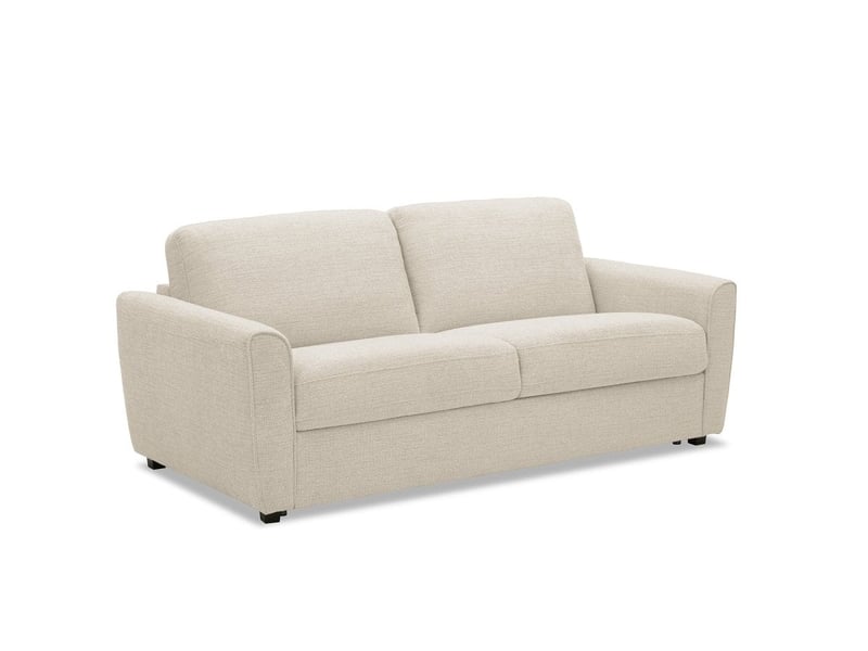  Canapé convertible express 3 places en velours texturé beige kaliana 5278R-3P-BEI - Conforama A