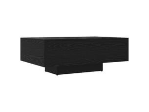 Table basse rectangulaire coloris noir  