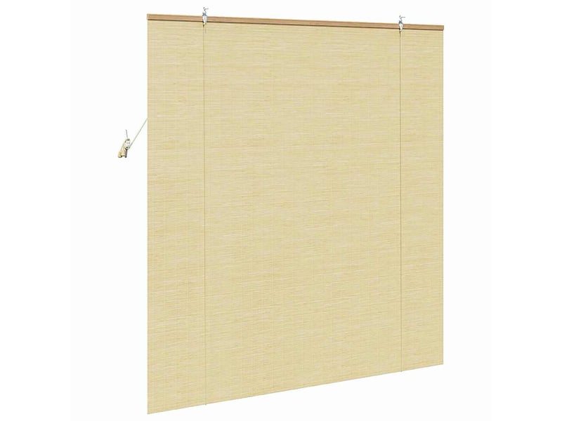  Store enrouleur, store à rouleau nature 150 x 160 cm bambou cf45350  - Conforama E