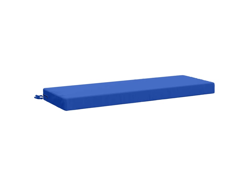  Lot de 2 coussins de banc, coussins d'assise soest 100 % polyester bleu royal cf57131  - Conforama D
