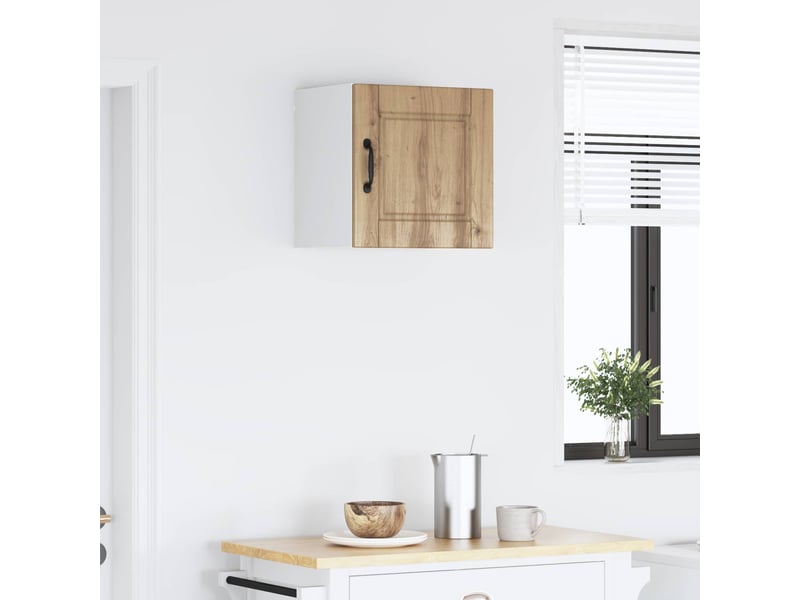  Meuble mural de cuisine, armoire de cuisine chêne artisanal 40x31x40cm shl7334  - Conforama D