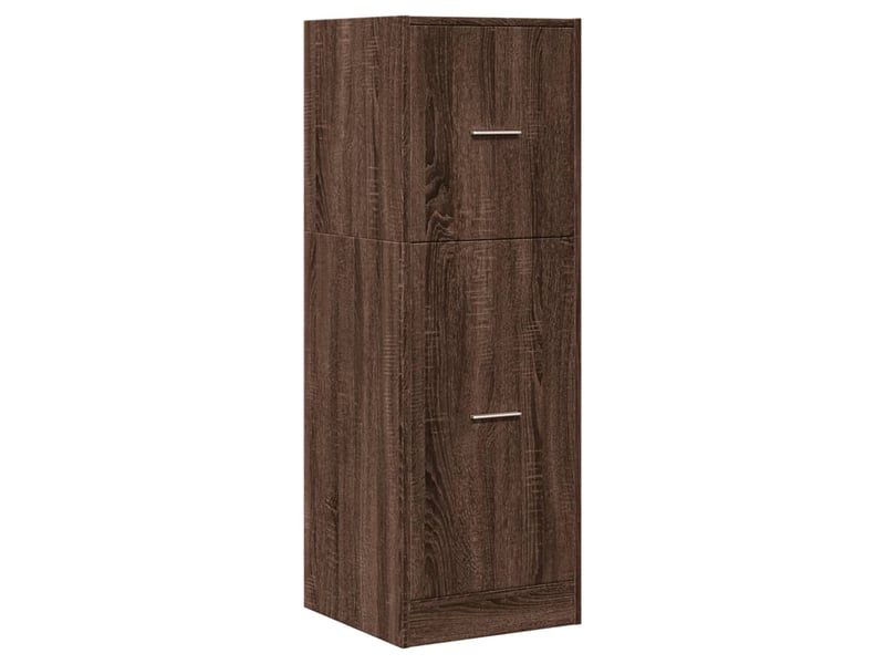  Armoire apothicaire chêne marron 40x41x118 cm bois d'ingénierie  - Conforama D